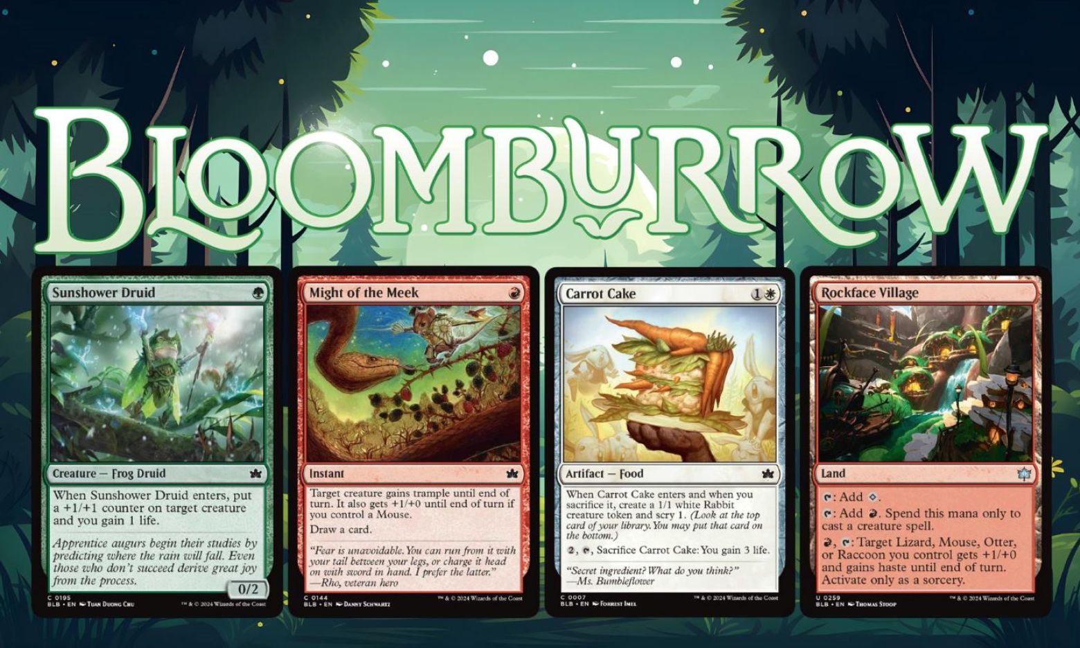 Magic: The Gathering - Bloomburrow-Commander-Decks Ab Sofort HIER ...